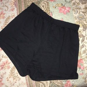 Black Soffe Shorts